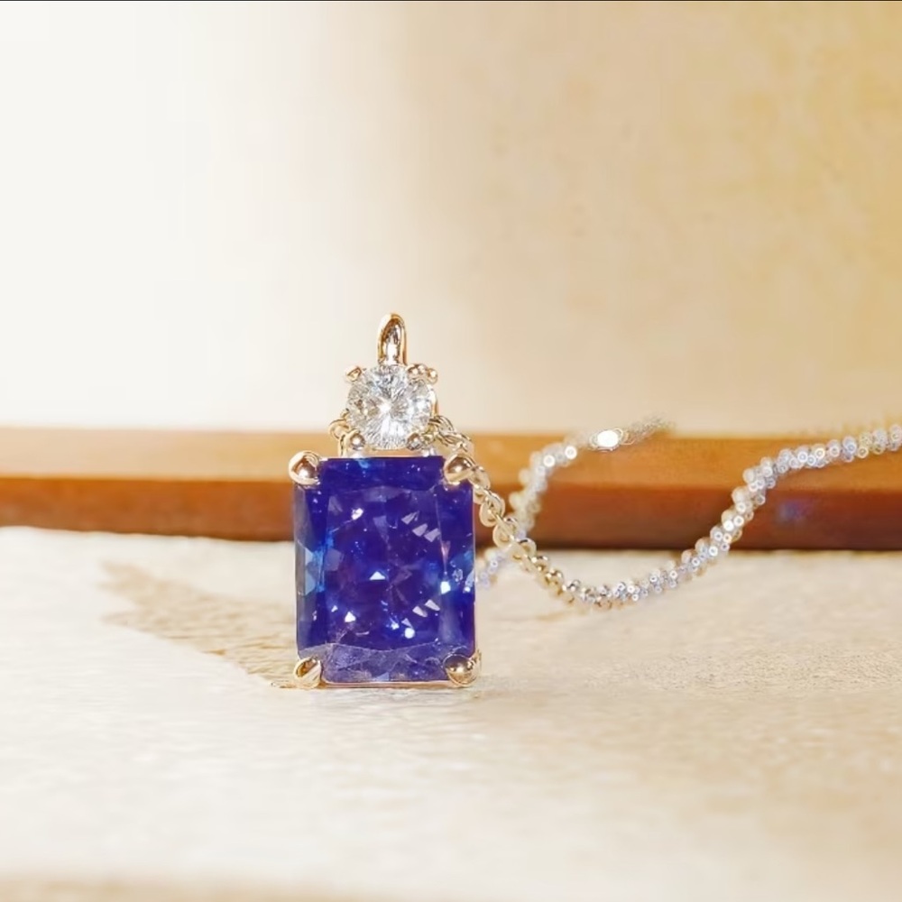 Tanzanite necklace